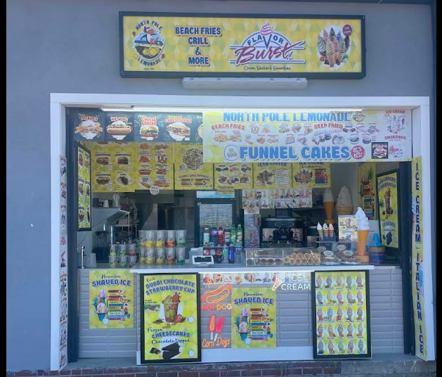 North Pole Flavor Burst Soft serve